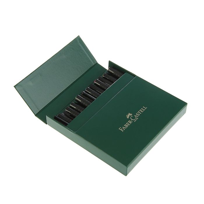 Ручка кисть капиллярная набор Faber-Castell PITT Artist Pen Brush 12 цветов кожзам/кор 167146