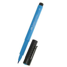 Ручка кисть капиллярная набор Faber-Castell PITT Artist Pen Brush, 12 цветов, коробка из искусственной кожи от Сима-ленд
