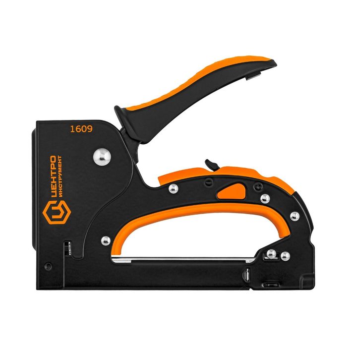 Степлер "Центроинструмент" 1609, тип 53, 4-14 мм, регулируемый, усиленный, металл