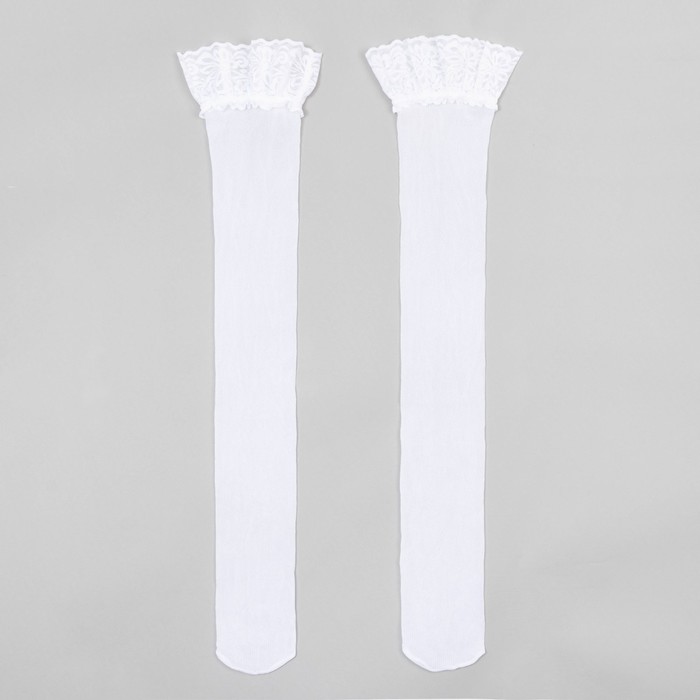 Чулки женские EMOTION RETE VISION 40 ден, цвет белый (bianco), р-р 1-2/XS-S