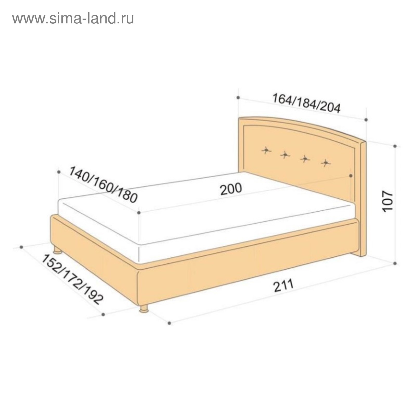 Кровать Полуторка Размеры Купить