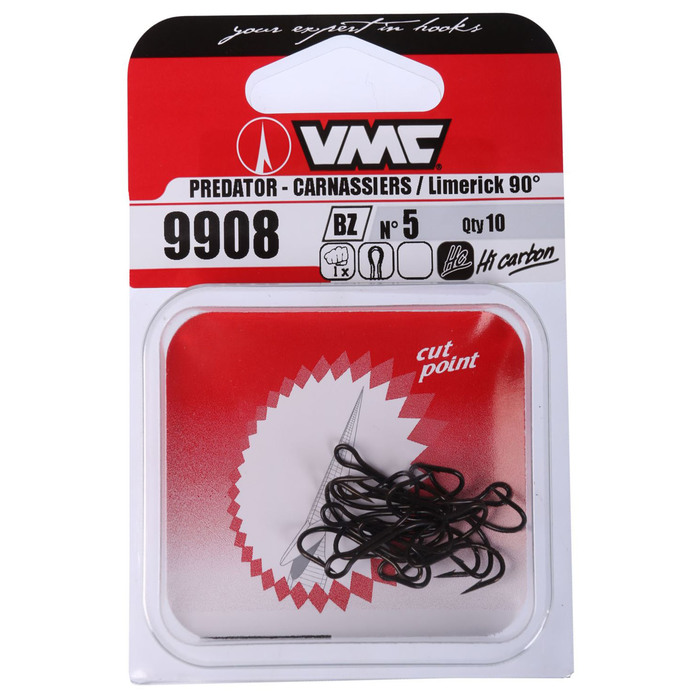 Крючки двойные VMC 9908 BZ № 5 (набор 10шт)