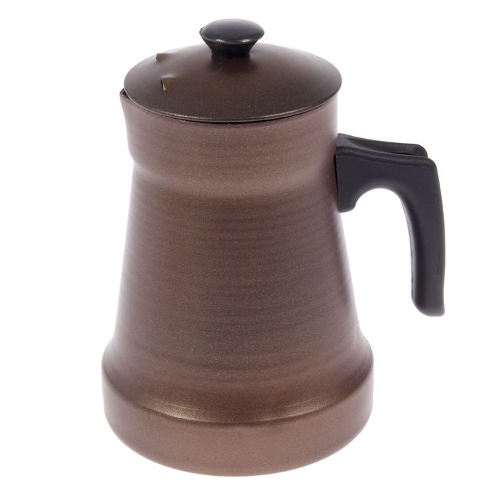 Кофейник 1 л, антипригарное покрытие, фиксированная ручка