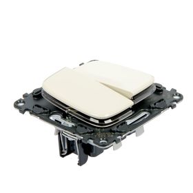 

Переключатель Legrand Valena ALLURE 752808, 10 А, 2 клавиши, скрытый, слоновая кость
