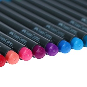 Набор ручек капиллярных 20 цветов Faber-Castell GRIP 0.4 мм, в пластиковом футляре от Сима-ленд
