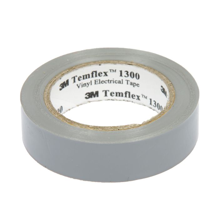 Изолента 3М "Temflex 1300", ПВХ, 15 мм x 10 м, серая