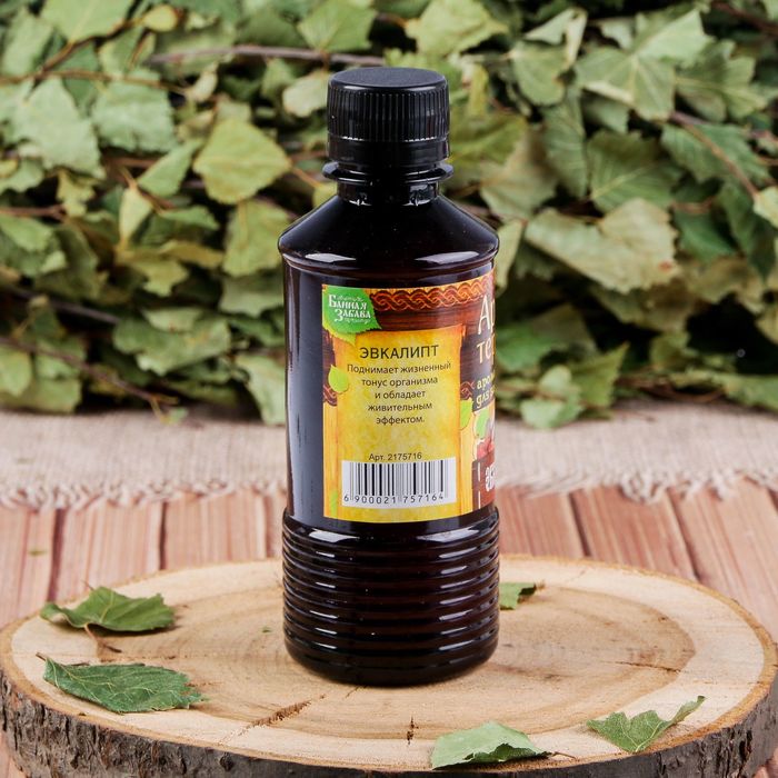 Ароматическая смесь для бани и ванны "Эвкалипт", 250 мл