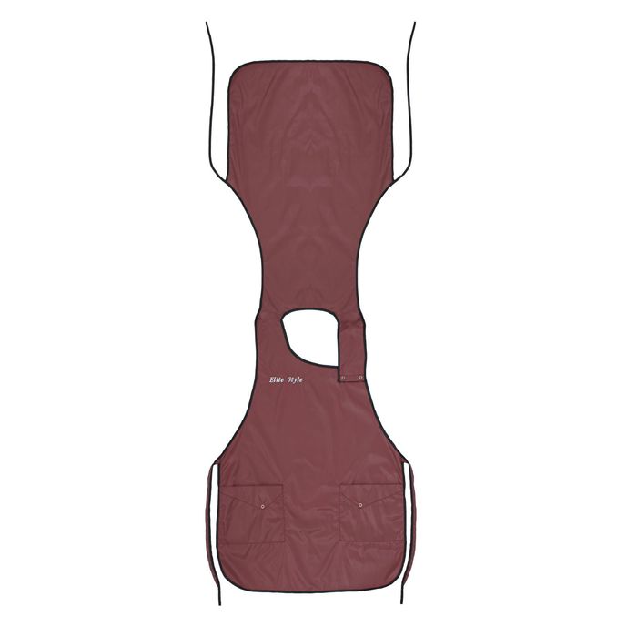 Фартук парикмахерский "Ольга", цвет бордово-коричневый