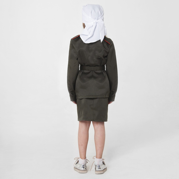 Карнавальный костюм "Санитарка", рост 122-128 см, 6-7 лет