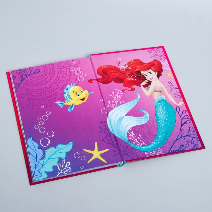 Анкета "Фотокнига для девочек", Принцессы: Русалочка, 40 листов, А5