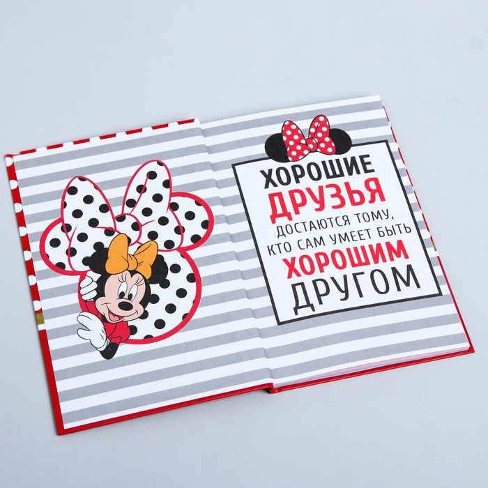 Анкета "Фотокнига для лучших друзей", Минни, 40 листов, А5