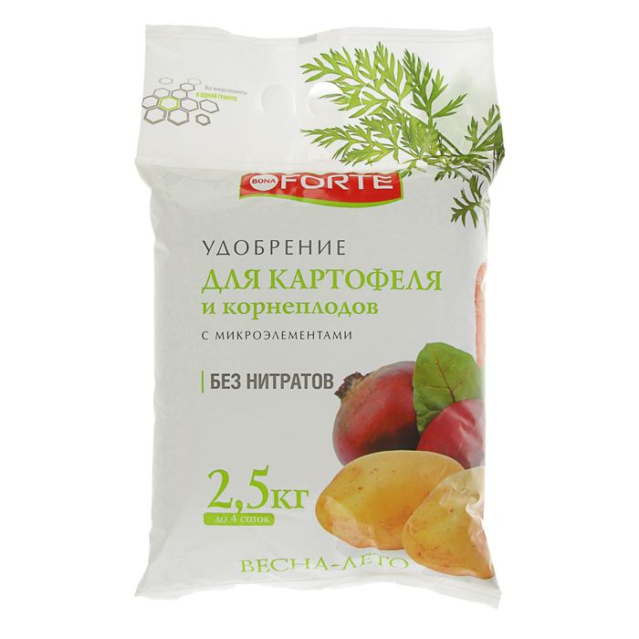 Удобрение гранулированное с микроэлементами Бона Форте Марка NPK 8-15-30 "Картофельное", 2,5 к 232