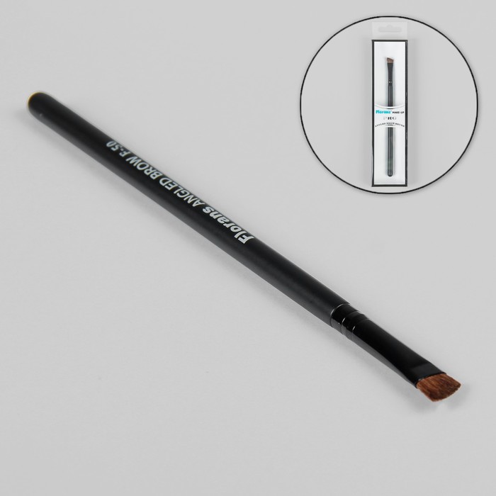 Кисть для бровей, скошенная