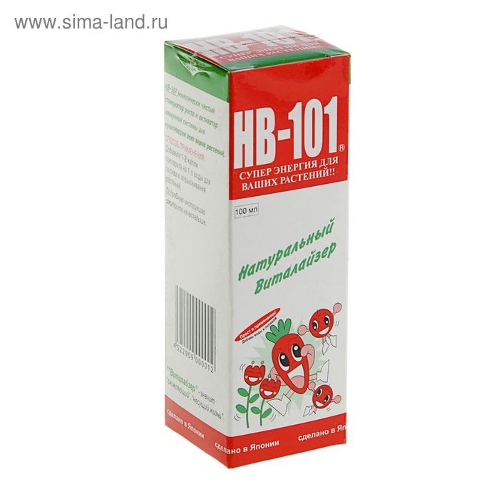 Стимулятор роста растений HB-101 флакон, 100 мл hb 101 6 мл стимулятор роста ампула