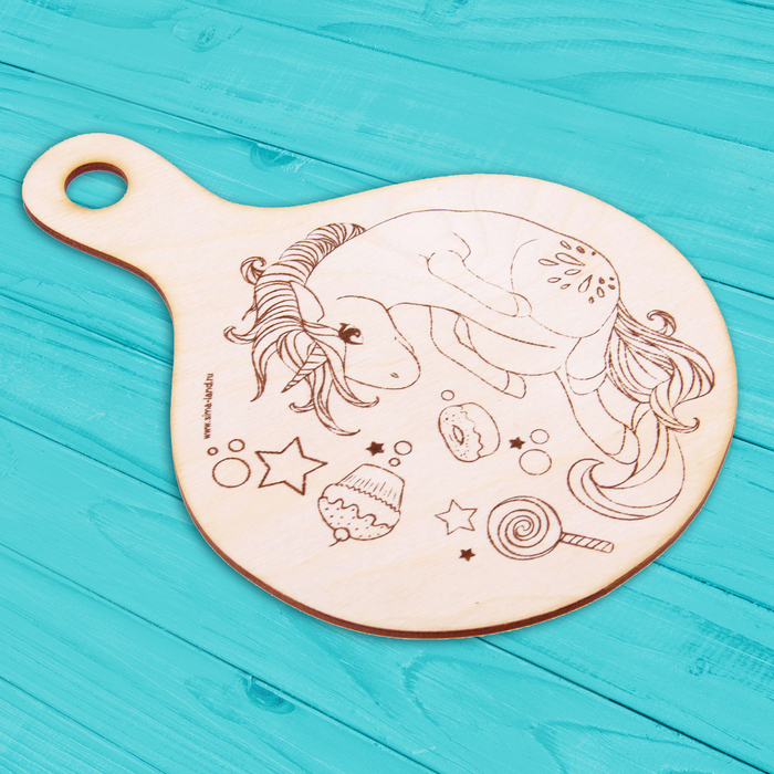 Доска для выжигания "Сладкоежка "