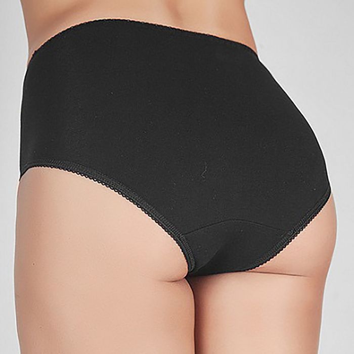 Трусы женские слипы макси Т-11 цвет чёрный, р-р 56