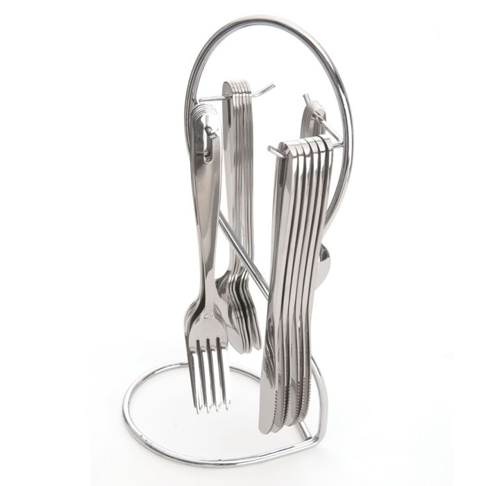 Набор столовых приборов CooknCo Lime, 24 предмета