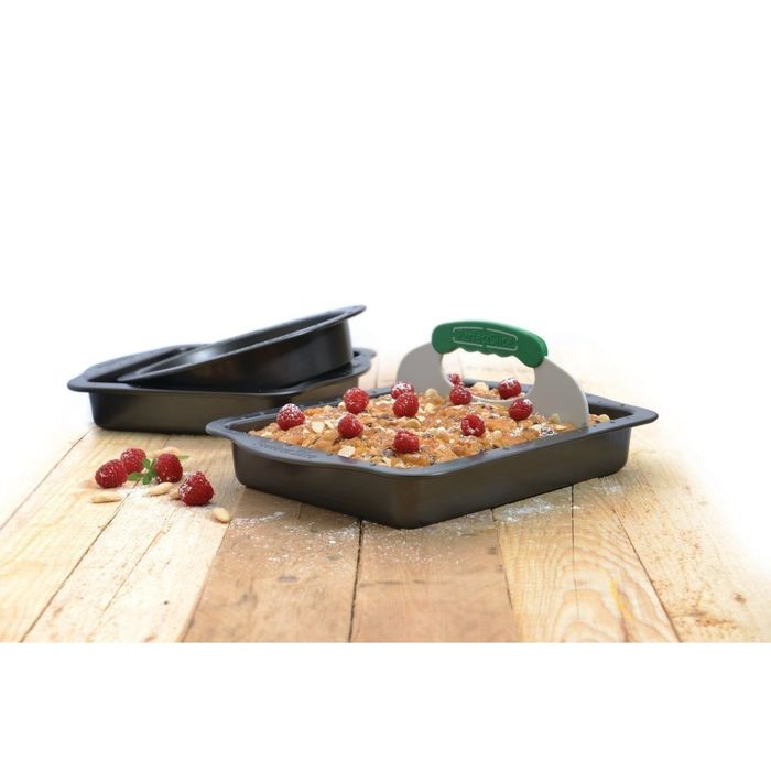 Набор противней с инструментом для нарезания Perfect Slice, 3 шт.