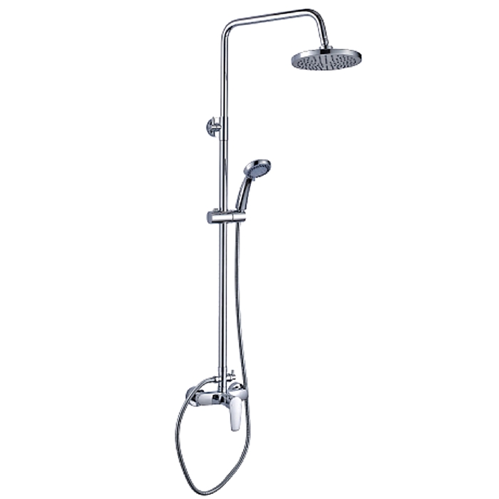 Смеситель для душа Rossinka S35-45, одноручный, хром