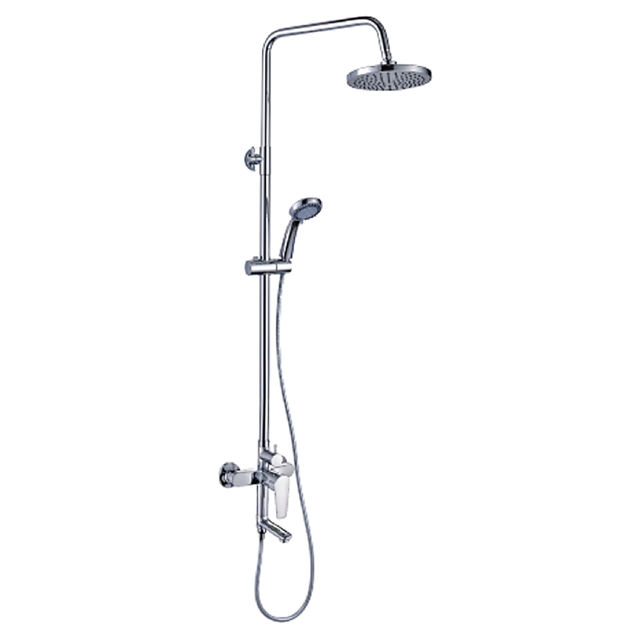 Смеситель для душа Rossinka S35-46 одноручный, хром