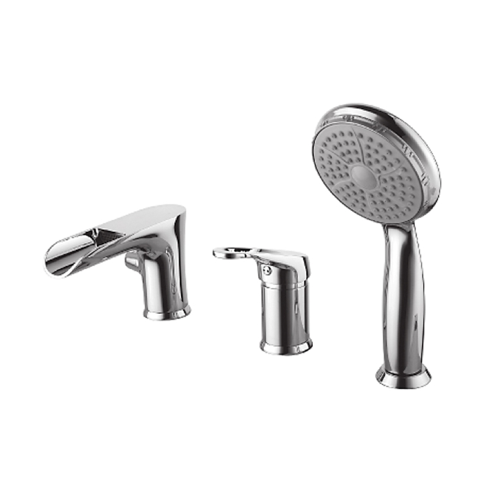 Смеситель для ванны Lemark Omega LM3145C, встраиваемый, хром