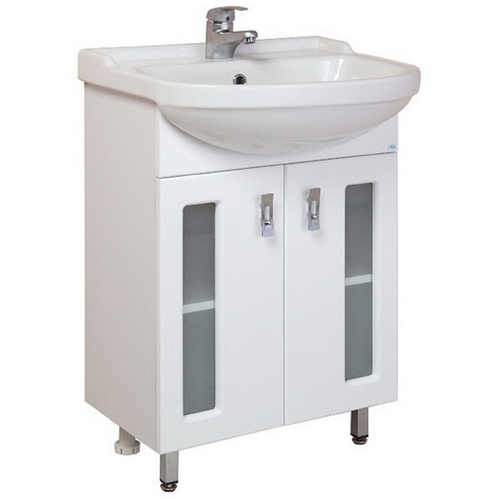 Тумба Кристалл 55.18 с раковиной Classic 55 Della