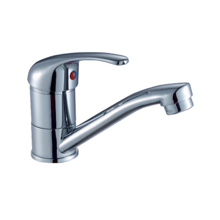 Смеситель для кухни Rossinka A35-22(А35-22U), хром