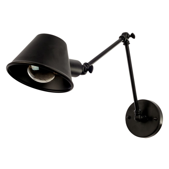 Бра "Эллегия"  1 лампа 40Вт Е27 коричневый 75х15х15