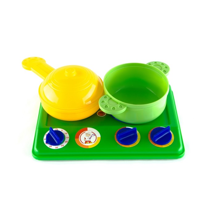 Набор посуды с плитой