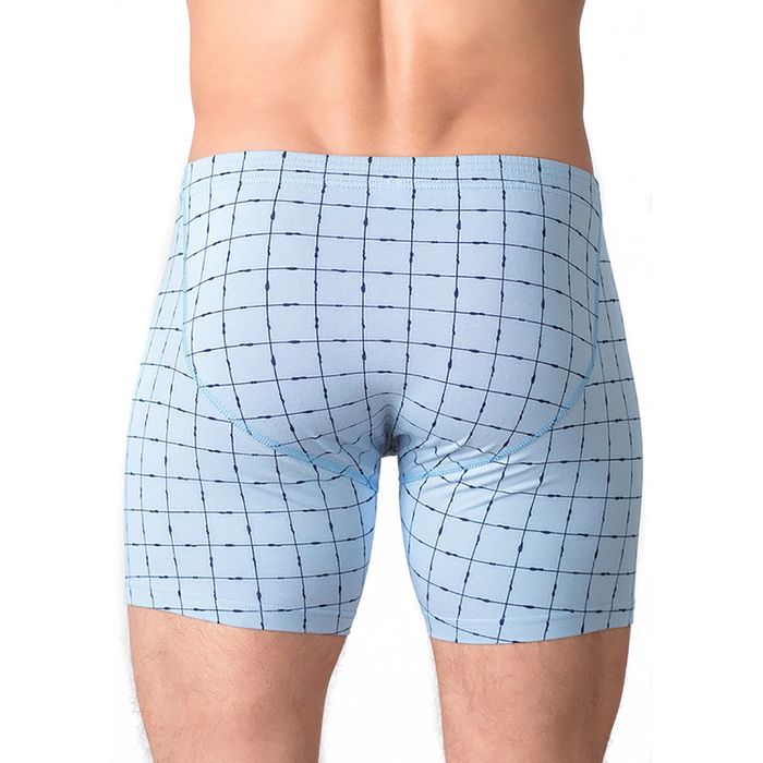 Трусы мужские облегающие PMH-718 цвет серо-голубой, р-р 48