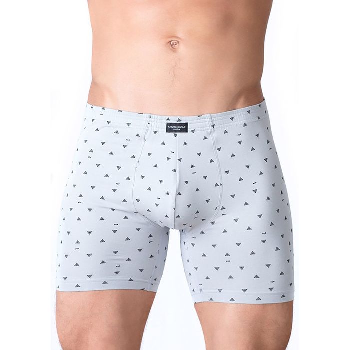 Трусы мужские облегающие PMH-727 цвет светло-серый, р-р 46