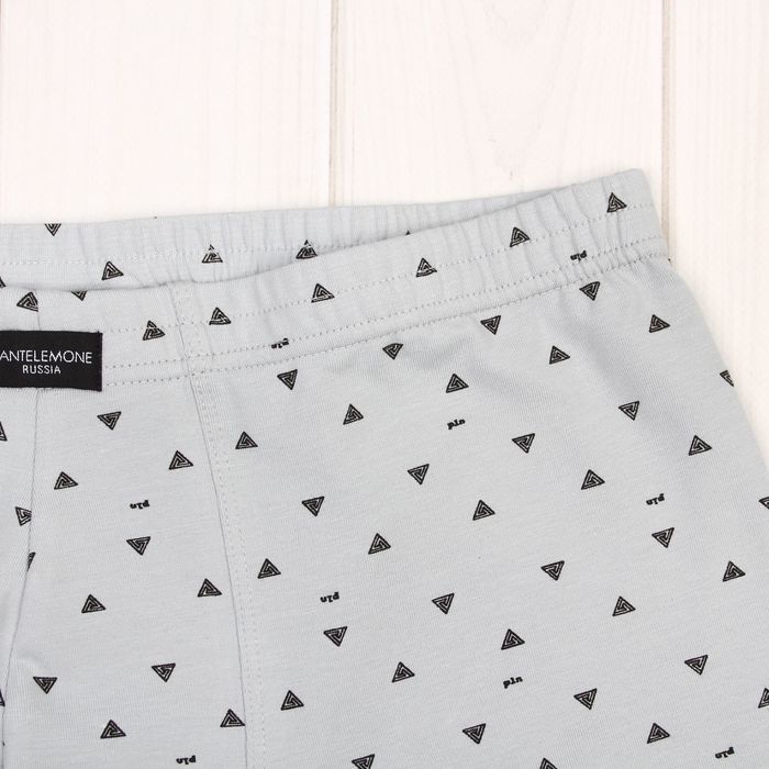 Трусы мужские облегающие PMH-727 цвет светло-серый, р-р 48