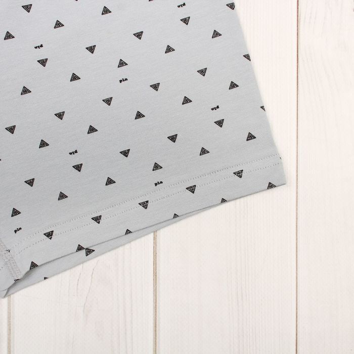 Трусы мужские облегающие PMH-727 цвет светло-серый, р-р 48