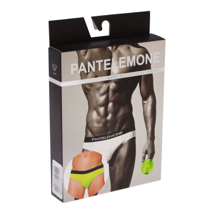 Набор мужских трусов - плавки (2 шт) PMP-154 цвет салатовый, р-р 52