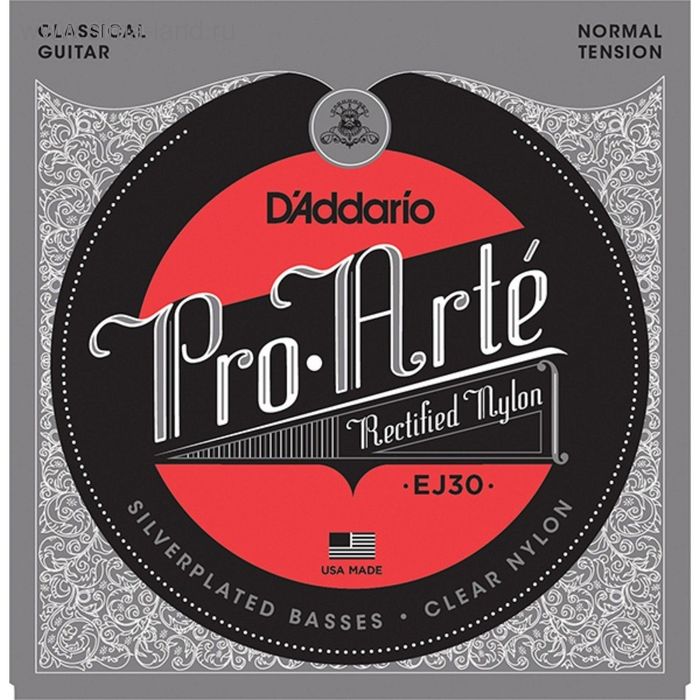 фото Струны для классической гитары d`addario ej30 classic normal