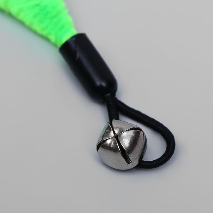 Игрушка-дразнилка для кошек "Змейка" микс цветов