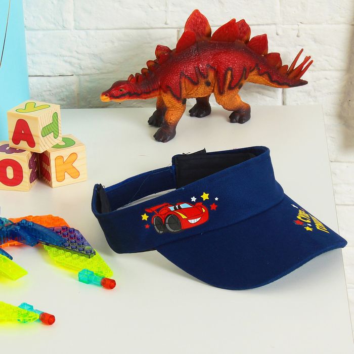 Козырёк детский "Супергонщик!"