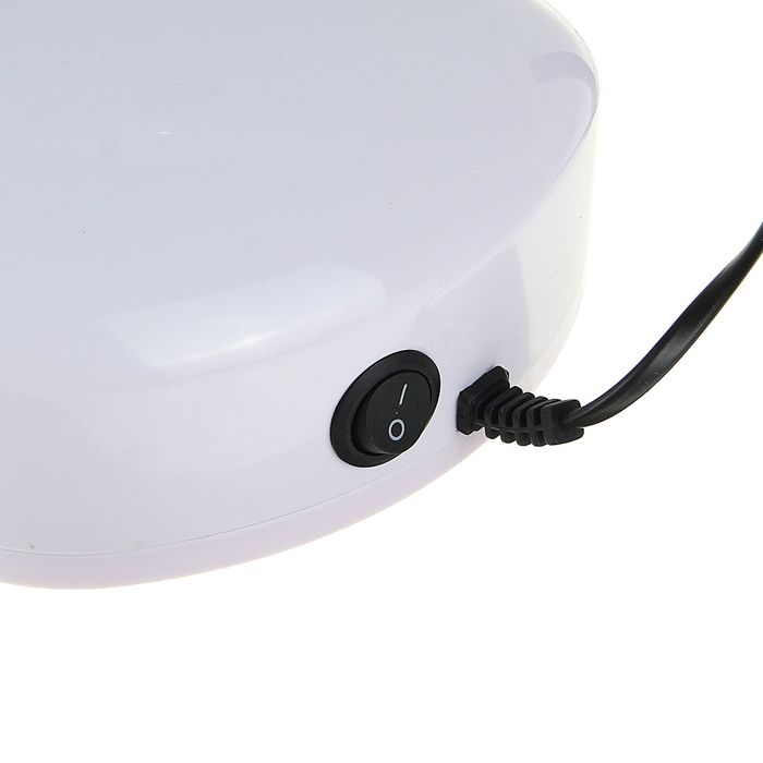 Лампа для гель-лака LuazON LUF-03, LED, 3 Вт, 28 светодиодов, белая