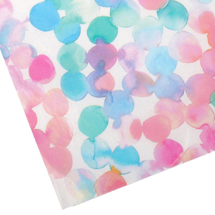 Бумага упаковочная тишью,"Акварель", 50х70 см