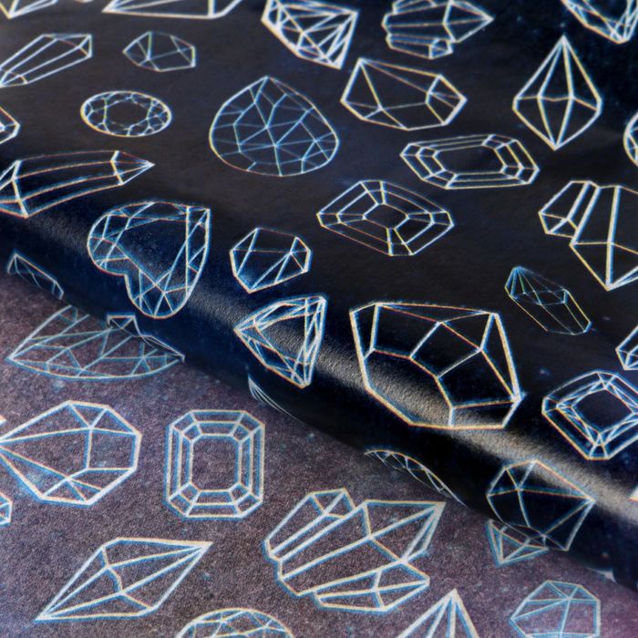 Бумага упаковочная тишью ,"Космос", 50х70 см