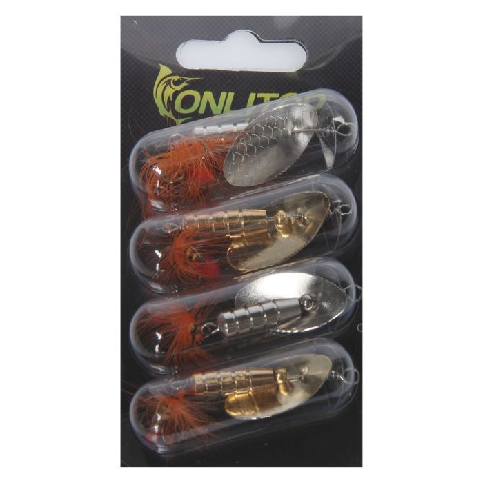 Набор блёсен №1/4, вес 8 г