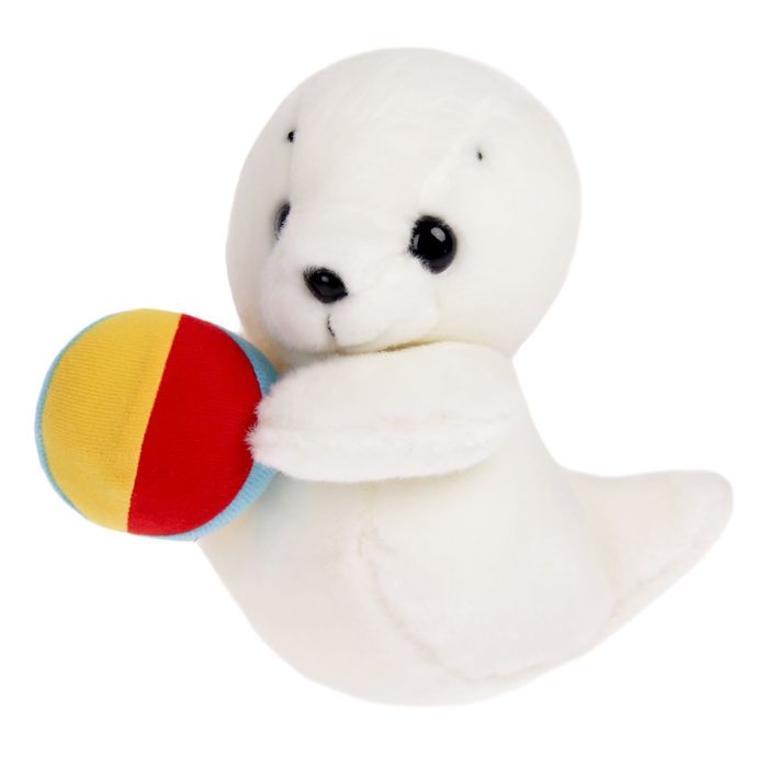 Мягкая игрушка "Белёк с мячиком"