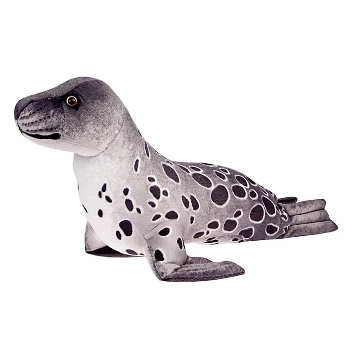 Мягкая игрушка "Тюлень", цвет серый