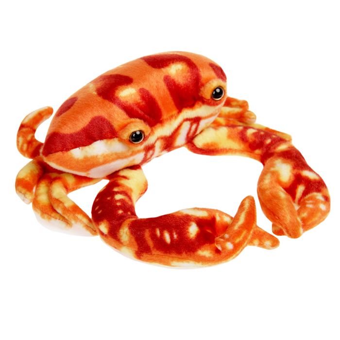 Мягкая игрушка "Краб малыш", цвет оранжевый