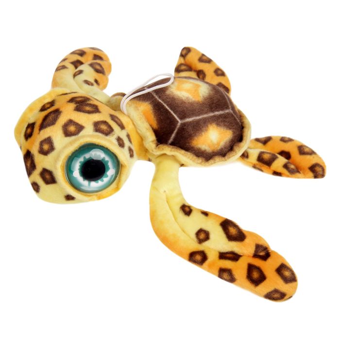 Мягкая игрушка "Черепаха большеглазая", цвет коричневый