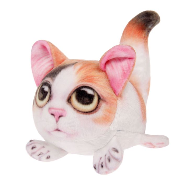 Мягкая игрушка-антистресс "Котик рябой"