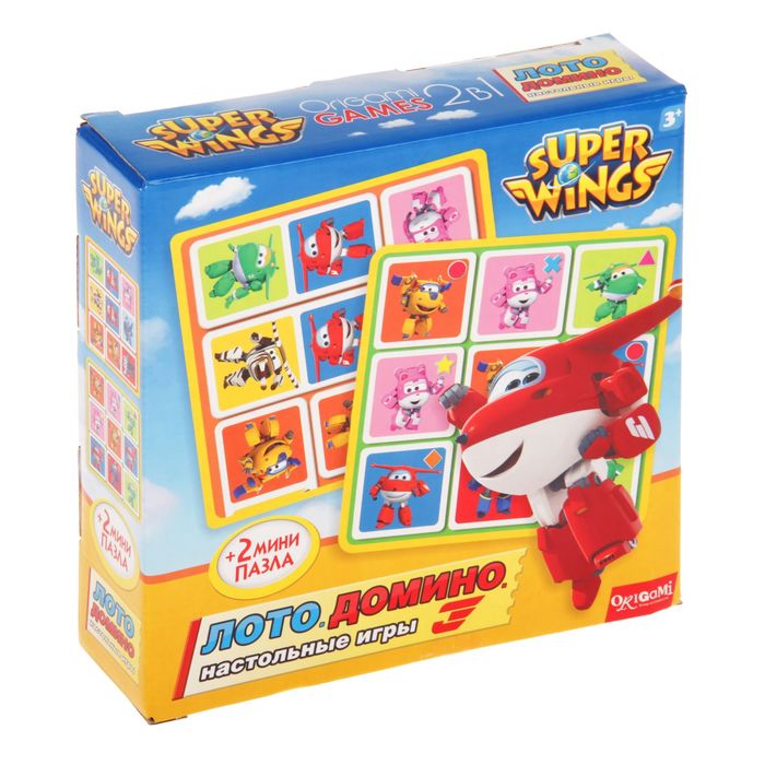 Настольная игра "Лото, Домино 2 в 1"