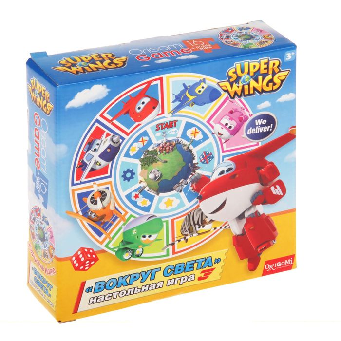 Настольная игра "Карусель-Лото. Вокруг света"+пазл