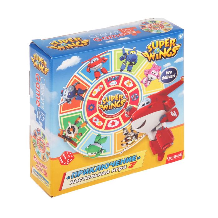 Настольная игра "Карусель-Лото. Приключение" +пазл