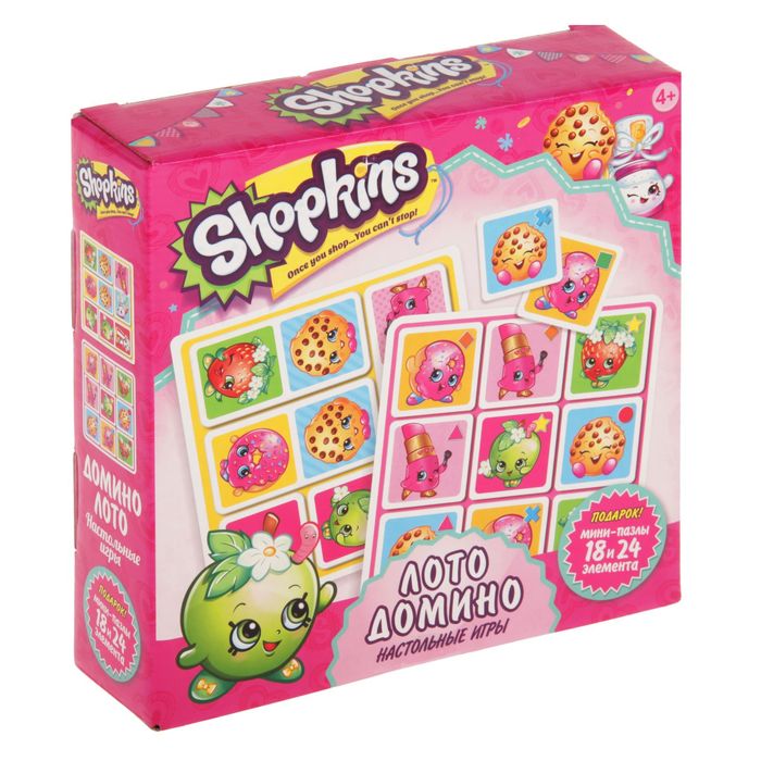 Настольная игра "Лото-домино 2 в 1"